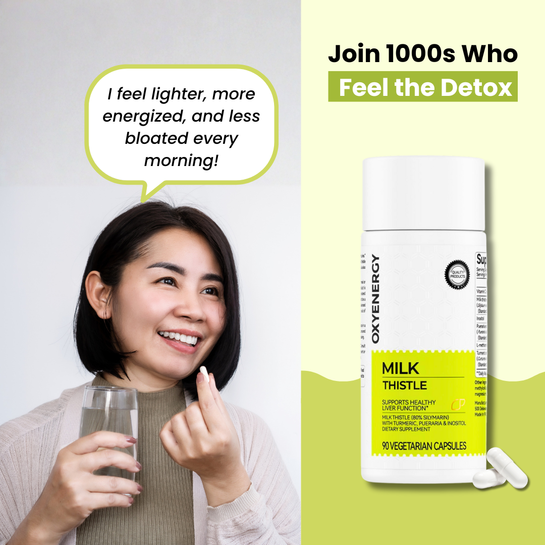 Detox Your Liver, Unlock Your Best Self With Blu Vitamins™ Milk Thistle