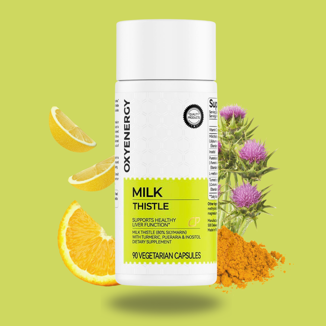 Detox Your Liver, Unlock Your Best Self With Blu Vitamins™ Milk Thistle