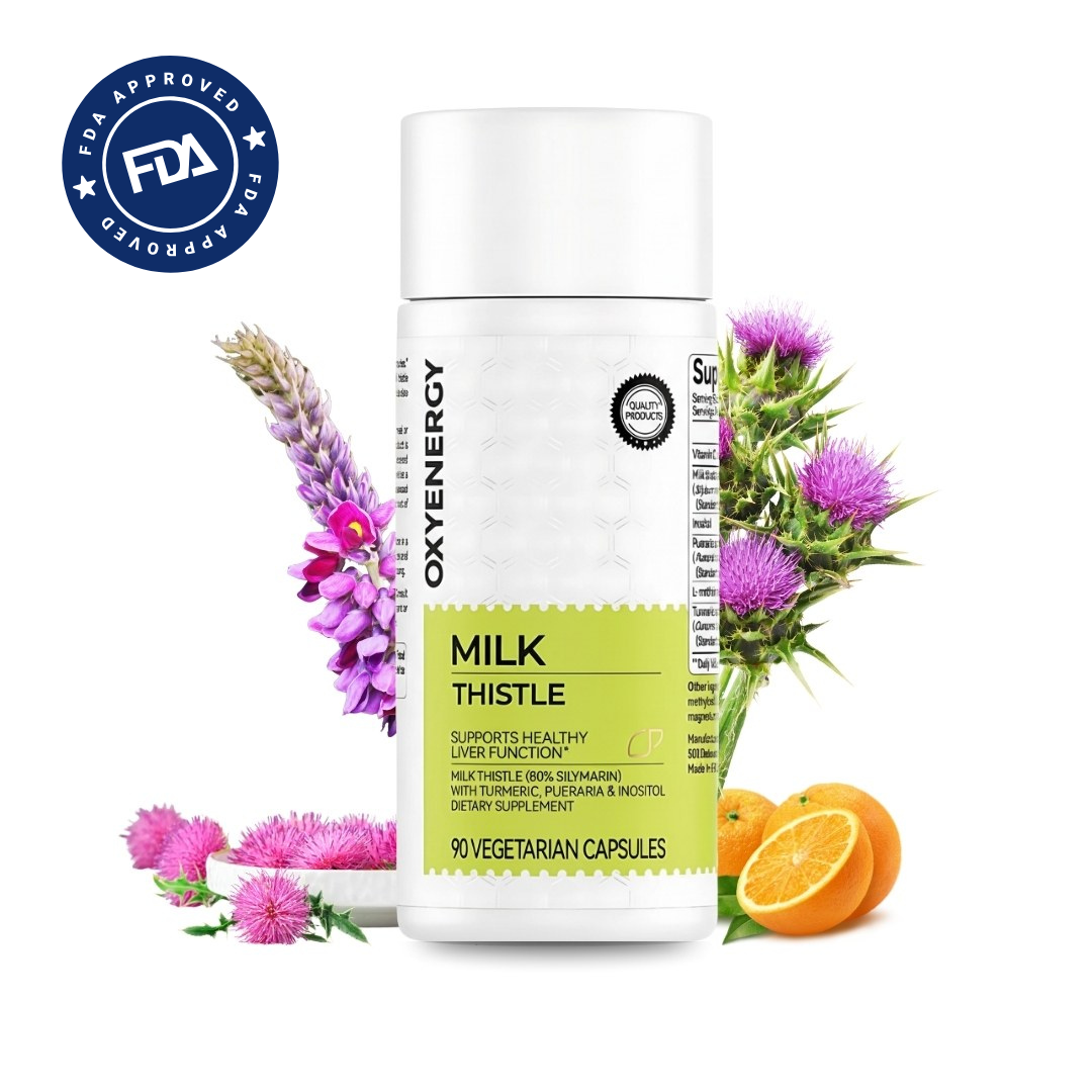 Cleanse Your Liver. Transform Your Health. With Blu Vitamins Milk Thistle