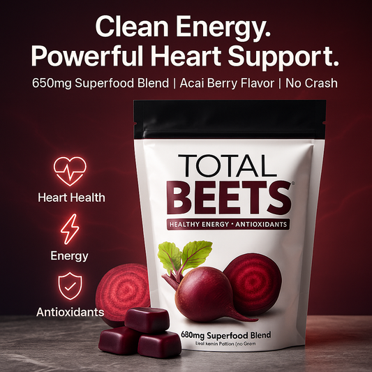 Total Beets – Clean Energy + Heart Support